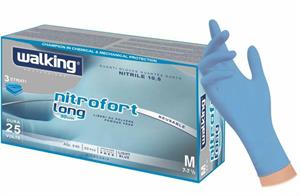 GUANTO NITROFORT WALKING NITRILE BLU M 10