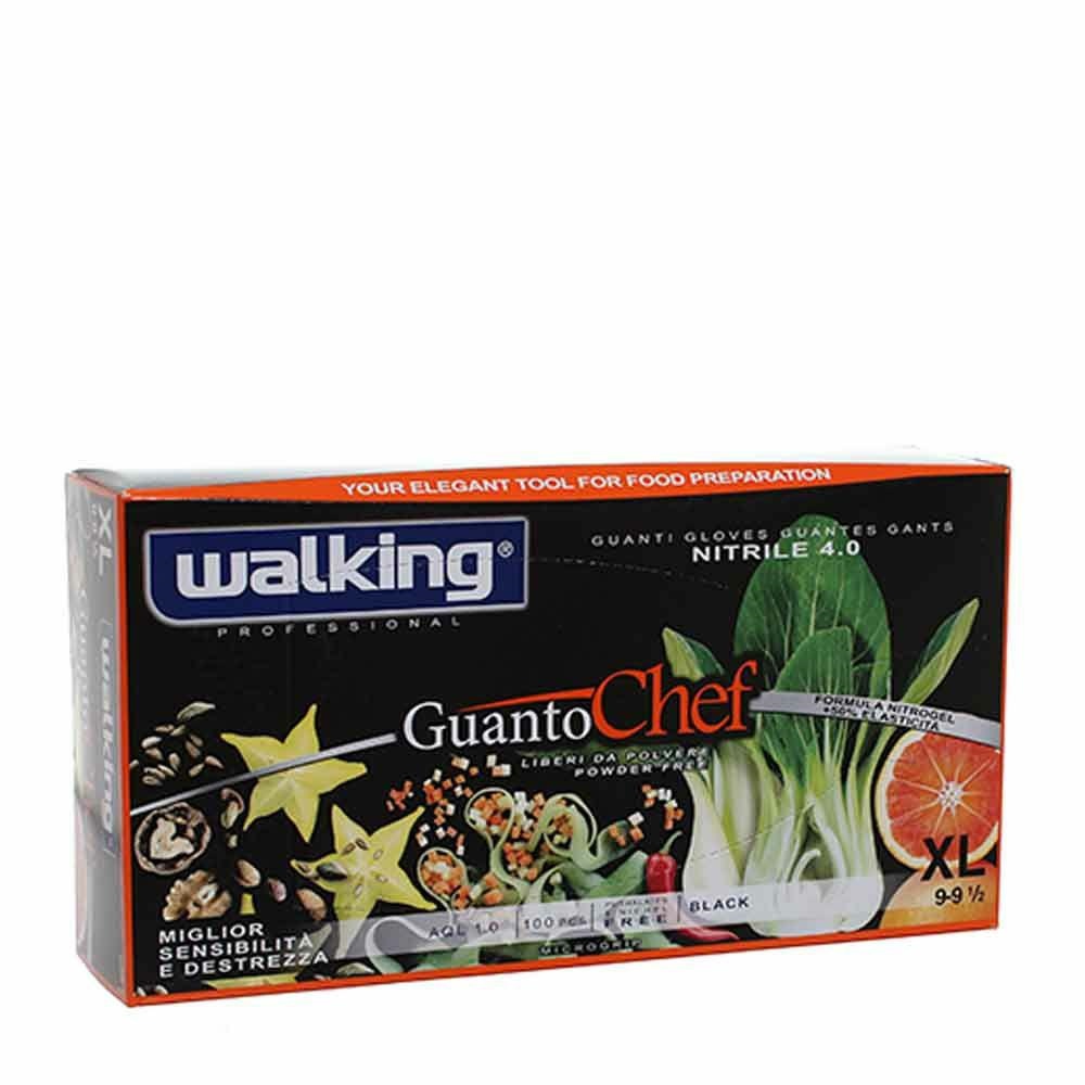 GUANTO CHEF WALKING NITRILE NERO XL 10