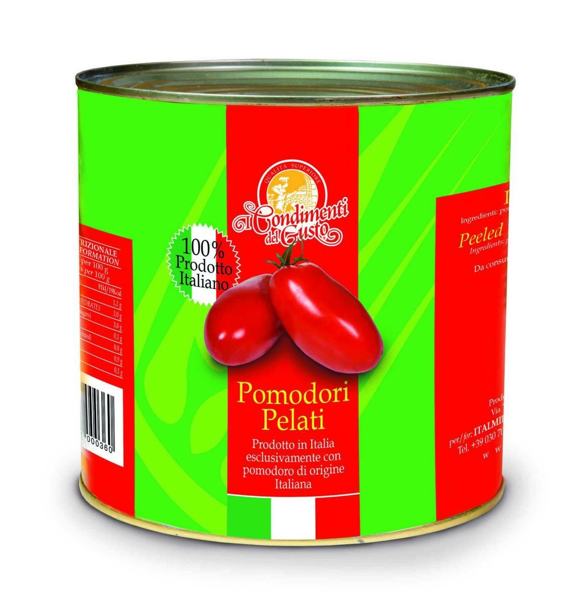 POMODORI PELATI COND. GUSTO KG 3